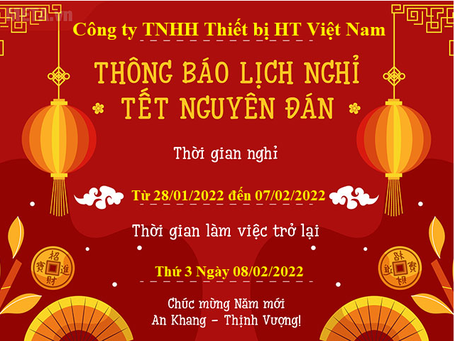 HT Việt Nam thông báo lịch nghỉ tết
